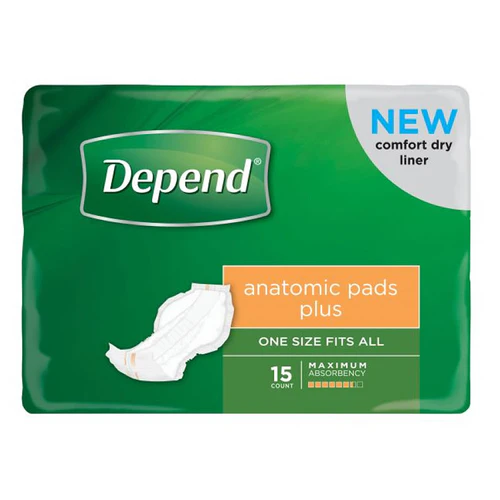 Depend Anatomic Pads | Packet - Image 7