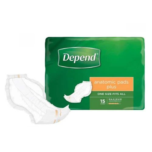 Depend Anatomic Pads | Packet - Image 8