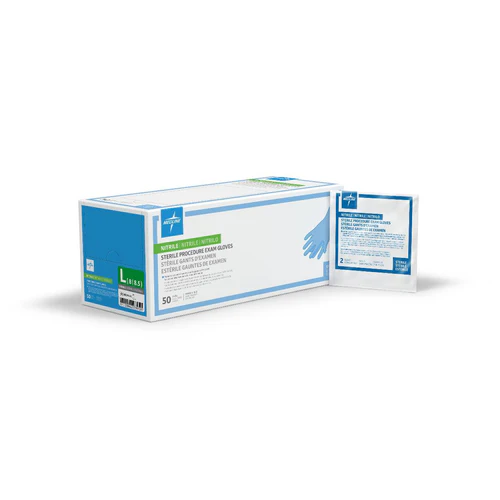 Medline Sterile Nitrile Exam Gloves | Pack of - Image 5