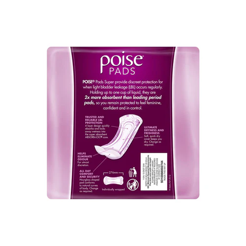 Poise Pads Extra Plus BULK PACK | 20 per packet - Image 3