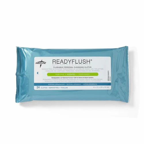 ReadyFlush Flushable Wipes, 24 pack